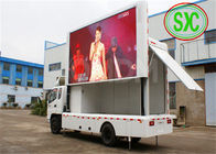 축제/자동차 전시회 OEM를 위해 LED 스크린을 광고하는 외부 트럭