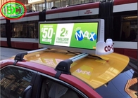 모바일 P5 택시 최고는 광고 동안 화면 모듈 크기 320X160mm 방수 IP65를 이끌었습니다