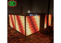 가동 가능한 DJ는 부스를 위한 P5 발광 다이오드 표시 패널 3D 디스코 RGB 영상을 상연합니다