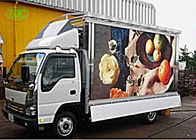 상업적인 방수 HD 이동할 수 있는 트럭 발광 다이오드 표시 스크린 벽 P8