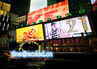 야외 빌딩가 디지털 광고판 말 탄 비디오 월 P8 P10 큰 주도하는 광고 방송 디스플레이 화면