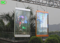 P10 창, 75% 투명도를 위한 옥외 투명한 지도된 커튼 스크린