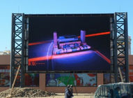 IP65는 옥외 풀 컬러 발광 다이오드 표시 P16 건물 벽 영화 광고를 방수 처리합니다