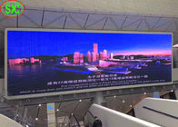 메트로 스테이션 6mm의 높은 광도를 위한 큰 지도된 전시 게시판 광고