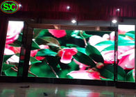 110-220 VAC P4.81 단계 LED 스크린 실내 광고 패널 넓은 화각