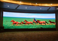 광고 화면 실내 풀 컬러 LED 디스플레이, 주도하는 영상 디스플레이 패널 3.91 밀리미터 화소 임대 또는 곤경
