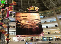최고 얇은 광고 쇼핑 센터를 위한 실내 풀 컬러 발광 다이오드 표시 P3.91 넓은 시야각
