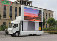 풀 컬러 500cd/m2 광도를 광고하는 Hd 방수 이동할 수 있는 지도된 트럭