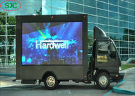 풀 컬러 500cd/m2 광도를 광고하는 Hd 방수 이동할 수 있는 지도된 트럭
