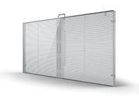 4000nits 광도 투명한 LED 스크린 유리제 패널 포스터 P3.91 관례 모양