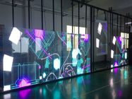 SMD2121 LED 가벼운 투명한 지도된 벽 거대한 옥외 72% 높은 투명도
