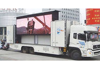 야외인 것을 위한 중국 P6/P8/P10 주도하는 스크린 차 광고 트럭 LED 스크린 움직임