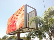 거리 큰 P8 P10을 구축하는 옥외 광고 주도하는 빌보드는 기둥으로 디스플레이 패널을 이르렀습니다