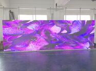 옥외 임대료 발광 다이오드 표시 방수 단계 스크린 배경 벽 6500K-9500K