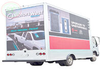 P6 옥외 이동할 수 있는 트럭 발광 다이오드 표시 3G 와이파이 통제 Meanwell 전력 공급