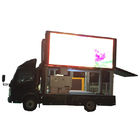 옥외 이동할 수 있는 광고 트럭 밴 트레일러 P6 P8 P10에 의하여 지도된 전시 화면