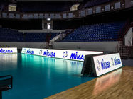 SMD P10 가벼운 스포츠 농구 축구 클럽 크리켓 경기장 주변 LED 상업 광고 게시판