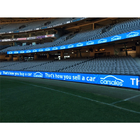 축구 경기장, 큰 주도하는 비디오 월 보드를 위한 표시 화면을 광고하는 LED