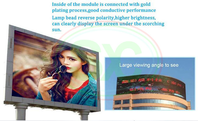 디지털 방식으로 옥외 광고 전시 화면 P8 5000-10000 Nits 광도
