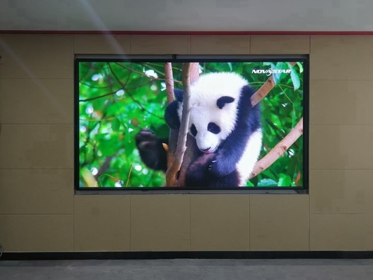 스튜디오 매장 공항을 위한 P3 HD 풀 컬러 고정된 실내 LED 디스플레이 큰 화면