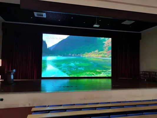 스튜디오 매장 공항을 위한 P3 HD 풀 컬러 고정된 실내 LED 디스플레이 큰 화면