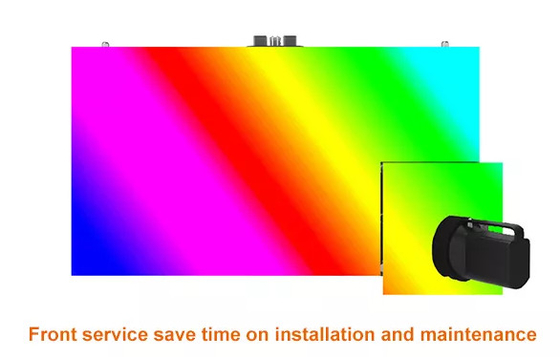 실내 P1.875 SMD LED 화면 3840Hz 갱신 속도 다이 가스팅 알루미늄 480X480 임대 LED