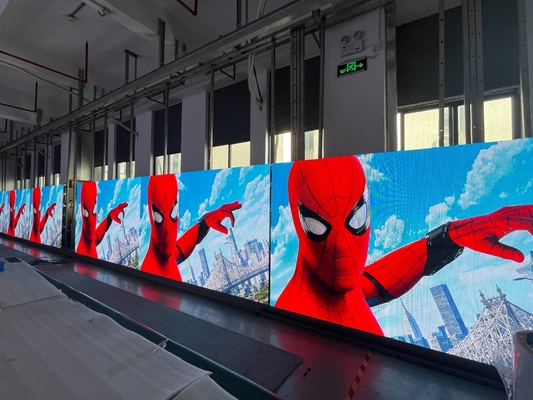 캐비닛 640x640mm LED 패널 화면 P2.5 네이션스타 LED HD LED 비디오 벽 화면,3840hz 갱신 속도,1000nit 밝기