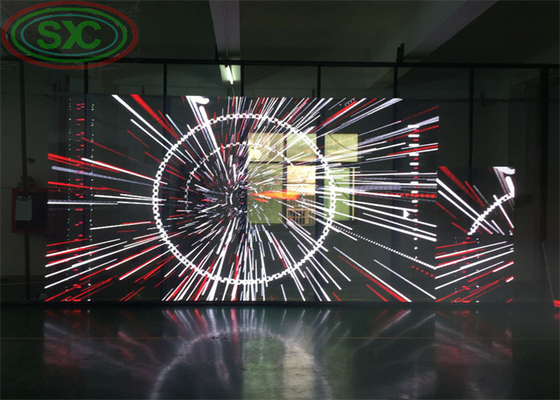 SMD2121 투명한 LED 화면 전체 색상 광고 창문 표지판
