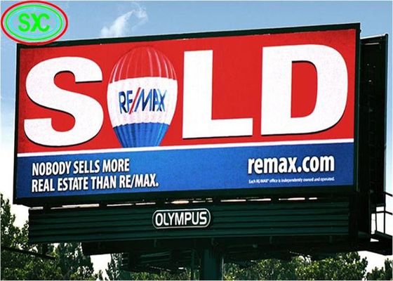 P10 복수색 큰 야외 LED 디스플레이 화면 방수 IP65 빌보드