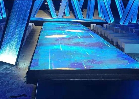 상호 작용하는 P4.81 댄스 플로어는 파티 행사를 위해 춤추는 스크린 실내 / 야외 디스코를 이끌었습니다