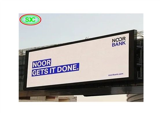 민웰 전원 공급기와 광고를 위한 멀리 있는 통제 P6 야외 RGB LED 디스플레이