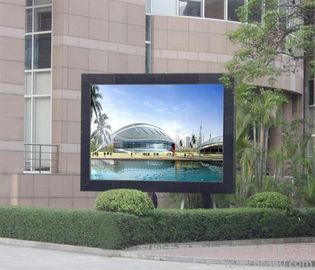 야외 풀 컬러 P8 LED 디스플레이 IP65 1024*1024mm 캐비닛 7000cd / sqm 풀 컬러 LED 디스플레이