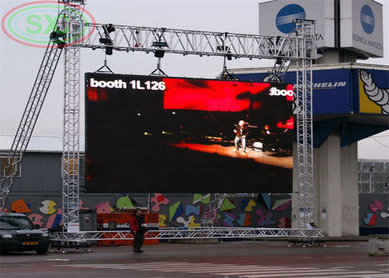 렌트 LED 디스플레이, 픽셀 피치 6mm, 픽셀 구성이 1R1G1B로 선명하고 생생한 디스플레이를 제공합니다.