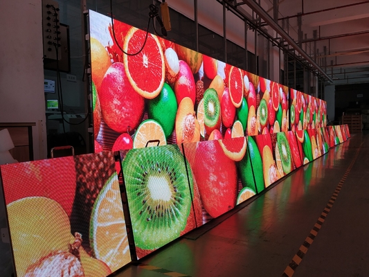 실내 P3.91 LED 다이 캐스트 알루미늄 스크린은 고화질 디스플레이로 비즈니스 요구를 충족시킵니다.