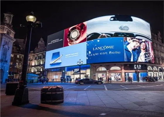 좋은 가격 야외 행사 P3.91 500x1000mm 패널은 아크 잠금장치로 Led TV 스크린 IP65를 굽혔습니다 온라인으로