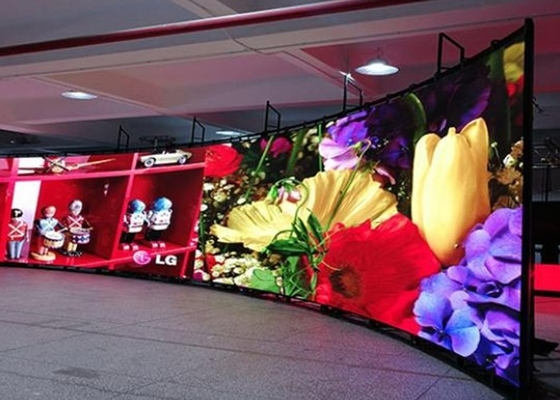 대외 방수 LED 광고 화면, P3.91 풀 컬러 LED 디스플레이 보드 MBI5124 고해상도