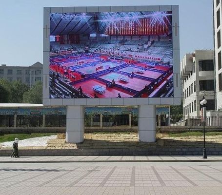좋은 가격 P8 디지털 빌딩 고정 설치 게시판 광고 LED 디스플레이 화면 온라인으로