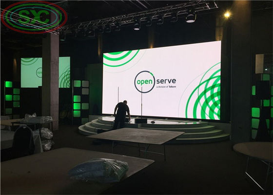 임대 LED 디스플레이 P2.5 P3 P4 P5 P6 화면 64x32점 모듈 해상도 및 128x128점 캐비닛 해상도