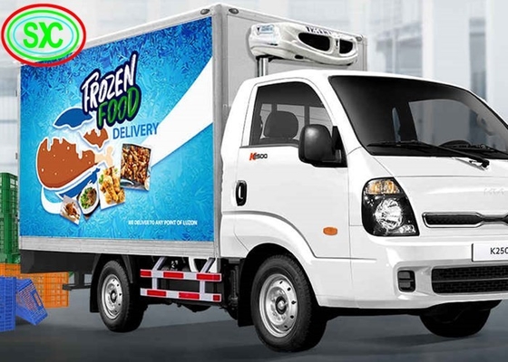 P4 풀 컬러 고 밝기 자동차 LED 스크린 풀 컬러 튜브 칩 비디오 디스플레이 기능