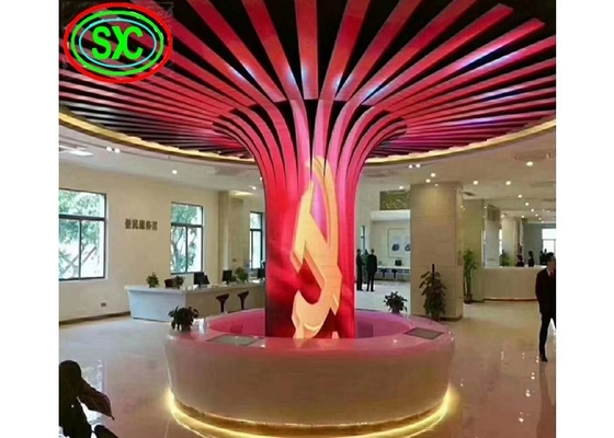 방수 IP65 야외 LED 디스플레이 P5.95 500x1000mm 실제 화면 크기