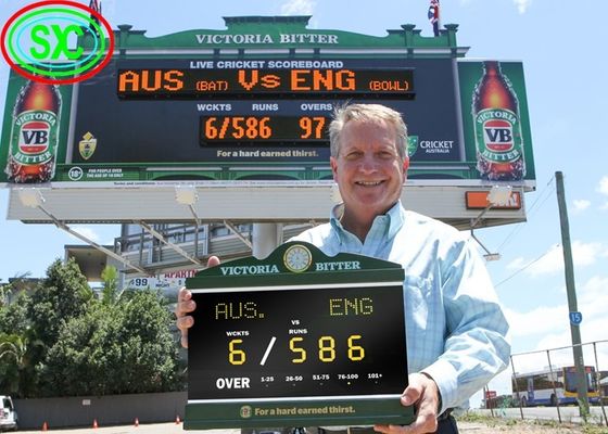 풀 컬러 야외 방수 P10 RGB 경기장 LED 디스플레이 화면 고정 설치