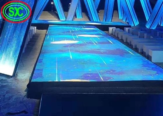 P8.9 휴대용 LED 디지털 방식으로 이음새가 없는 댄스 플로워는, 지도한 당 지면을 방수 처리합니다