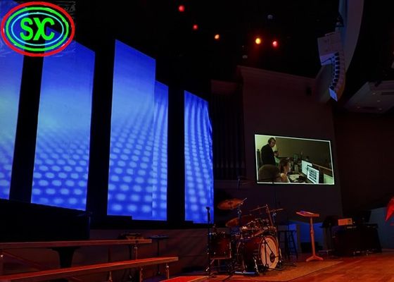 높은 광도 가득 차있는 Colorstage는 P3.91가를 가진 주조 알루미늄 죽는 스크린을 지도했습니다