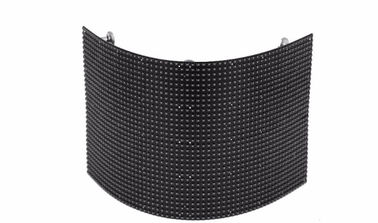 P4 SMD LED 화면 유연한 부드러운 LED 모듈 픽셀 밀도 62500 점 / sqm smd 야외 LED 디스플레이 LED 비디오 디스플레이