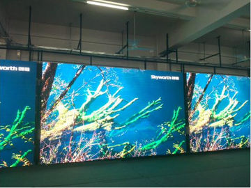 HD 광고 P8 SMD LED 화면 외관 160×160 모듈 7000cd / sqm p8 외관 LED 디스플레이