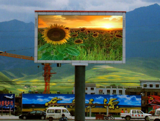 좋은 가격 P10 LED 광고판 IP65 / LED 디지털 광고판 220V 60HZ LED 디지털 광고판과 함께 풀 컬러 온라인으로