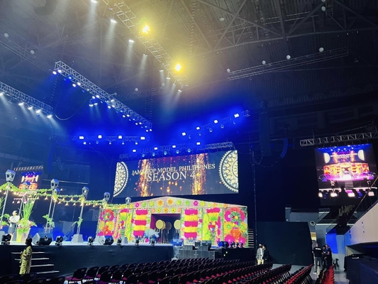 576x576mm 실내 임대는 화면 광고 HD P3 실내 LED 디스플레이를 이끌었습니다