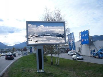 3 년 보증으로 P6 야외 대형 LED 스크린 광고 게시판