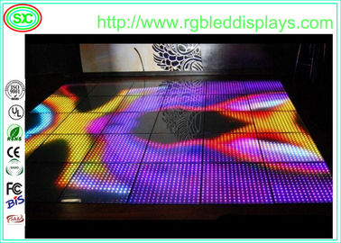 인터랙티브 감수성 매력적인 아크릴 LED 디스코 댄스 플로어 패널 RGB 색상 변경