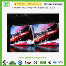 고해상도 실내 풀 컬러 LED 디스플레이 HD 4mm 픽셀 피치 Stge Wall